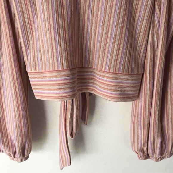 NWT FREE PEOPLE "Orchid Rain" Autumn Nights top - Picture 6 of 8